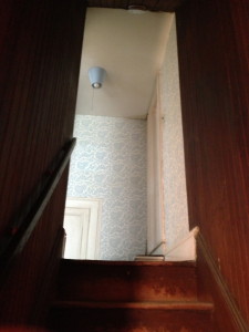 Top of back stairs